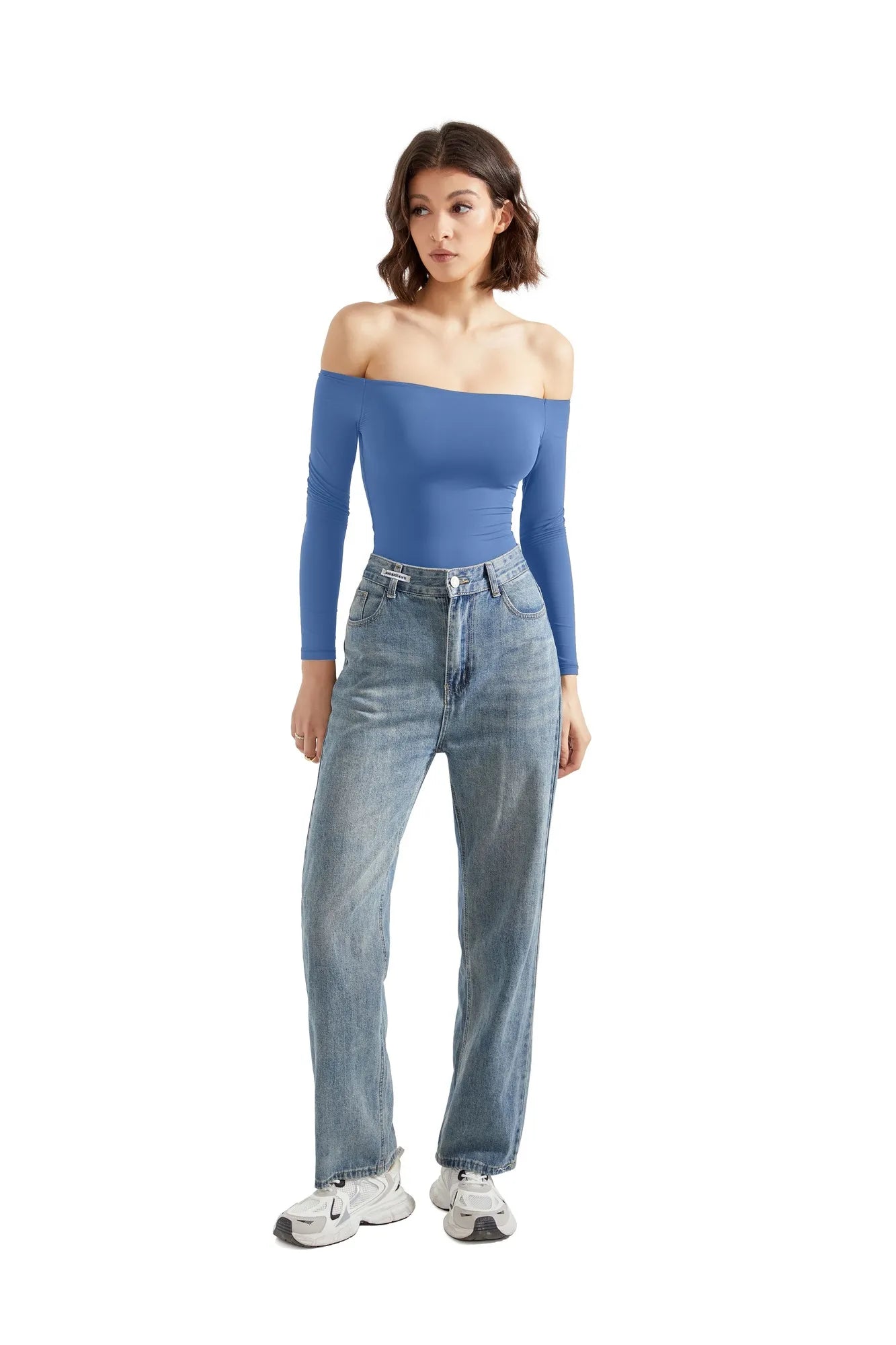 Buttery Soft Off Shoulder Bodysuit - Long Sleeve
