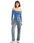 Buttery Soft Off Shoulder Bodysuit - Long Sleeve