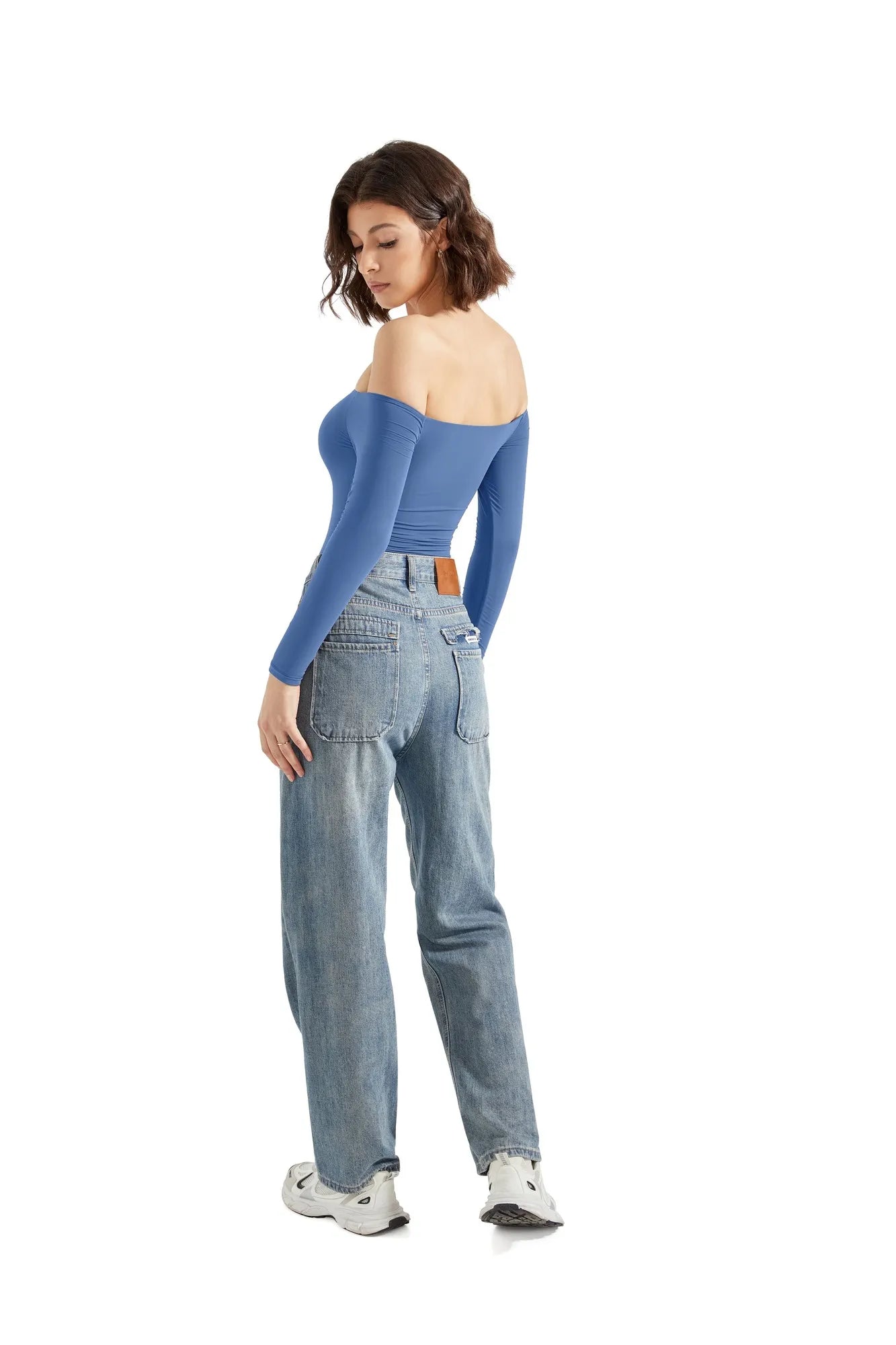 Buttery Soft Off Shoulder Bodysuit - Long Sleeve