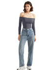 Buttery Soft Off Shoulder Bodysuit - Long Sleeve