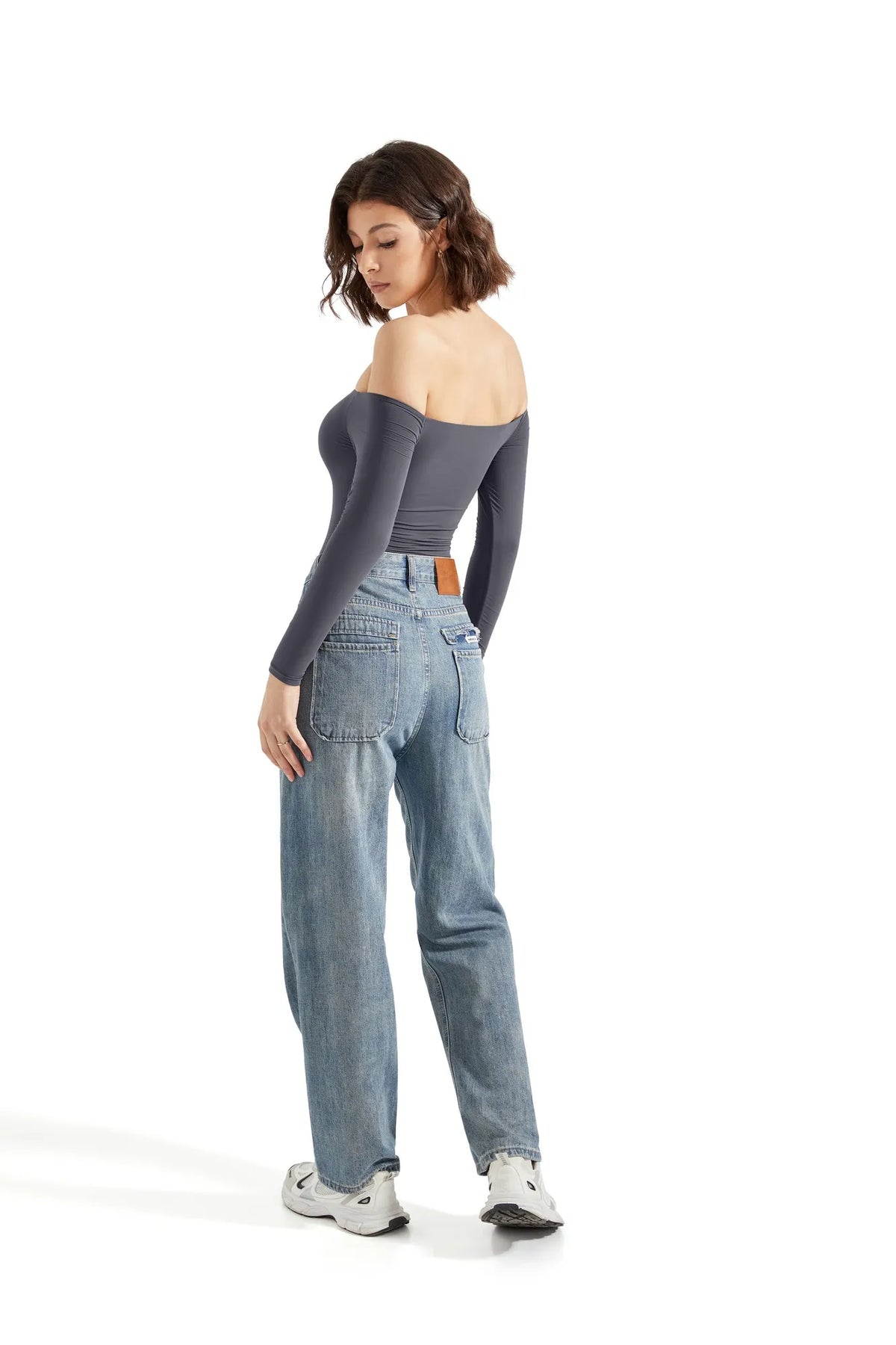 Buttery Soft Off Shoulder Bodysuit - Long Sleeve