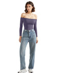 Buttery Soft Off Shoulder Bodysuit - Long Sleeve