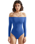 Buttery Soft Off Shoulder Bodysuit - Long Sleeve