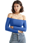 Buttery Soft Off Shoulder Bodysuit - Long Sleeve