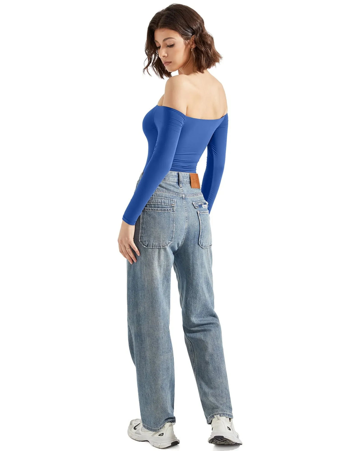 Buttery Soft Off Shoulder Bodysuit - Long Sleeve
