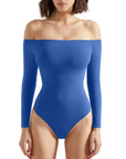 Buttery Soft Off Shoulder Bodysuit - Long Sleeve