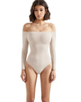 Buttery Soft Off Shoulder Bodysuit - Long Sleeve