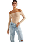 Buttery Soft Off Shoulder Bodysuit - Long Sleeve