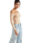 Buttery Soft Off Shoulder Bodysuit - Long Sleeve