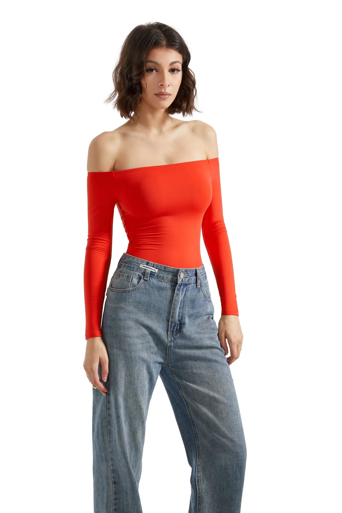 Buttery Soft Off Shoulder Bodysuit - Long Sleeve – SUUKSESS Buttery Soft Off Shoulder Bodysuit - Long Sleeve – SUUKSESS