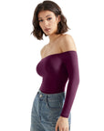 Buttery Soft Off Shoulder Bodysuit - Long Sleeve