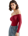 Buttery Soft Off Shoulder Bodysuit - Long Sleeve