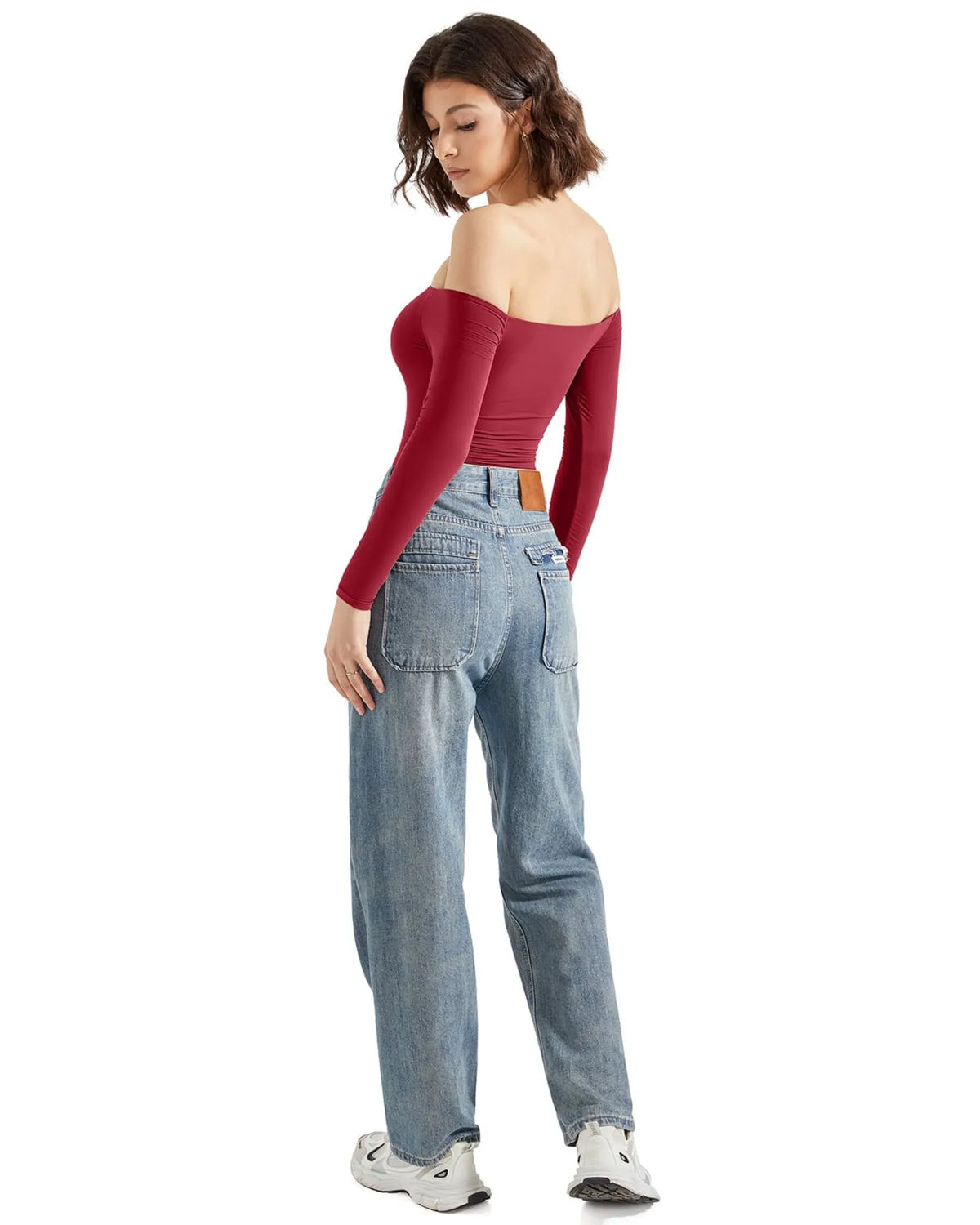 Buttery Soft Off Shoulder Bodysuit - Long Sleeve