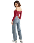Buttery Soft Off Shoulder Bodysuit - Long Sleeve