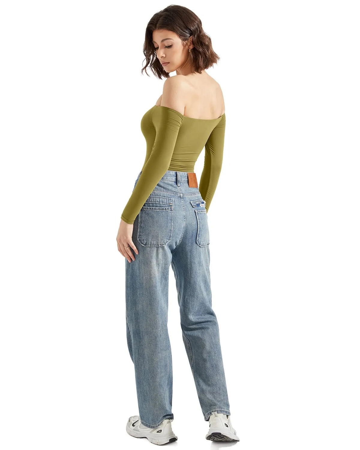 Buttery Soft Off Shoulder Bodysuit - Long Sleeve