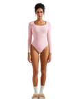 Buttery Soft Scoop Neck Bodysuit - Long Sleeve-Clothing-SUUKSESS-SUUKSESS