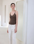 Padded V Neck Thong Bodysuit-SUUKSESS-SUUKSESS