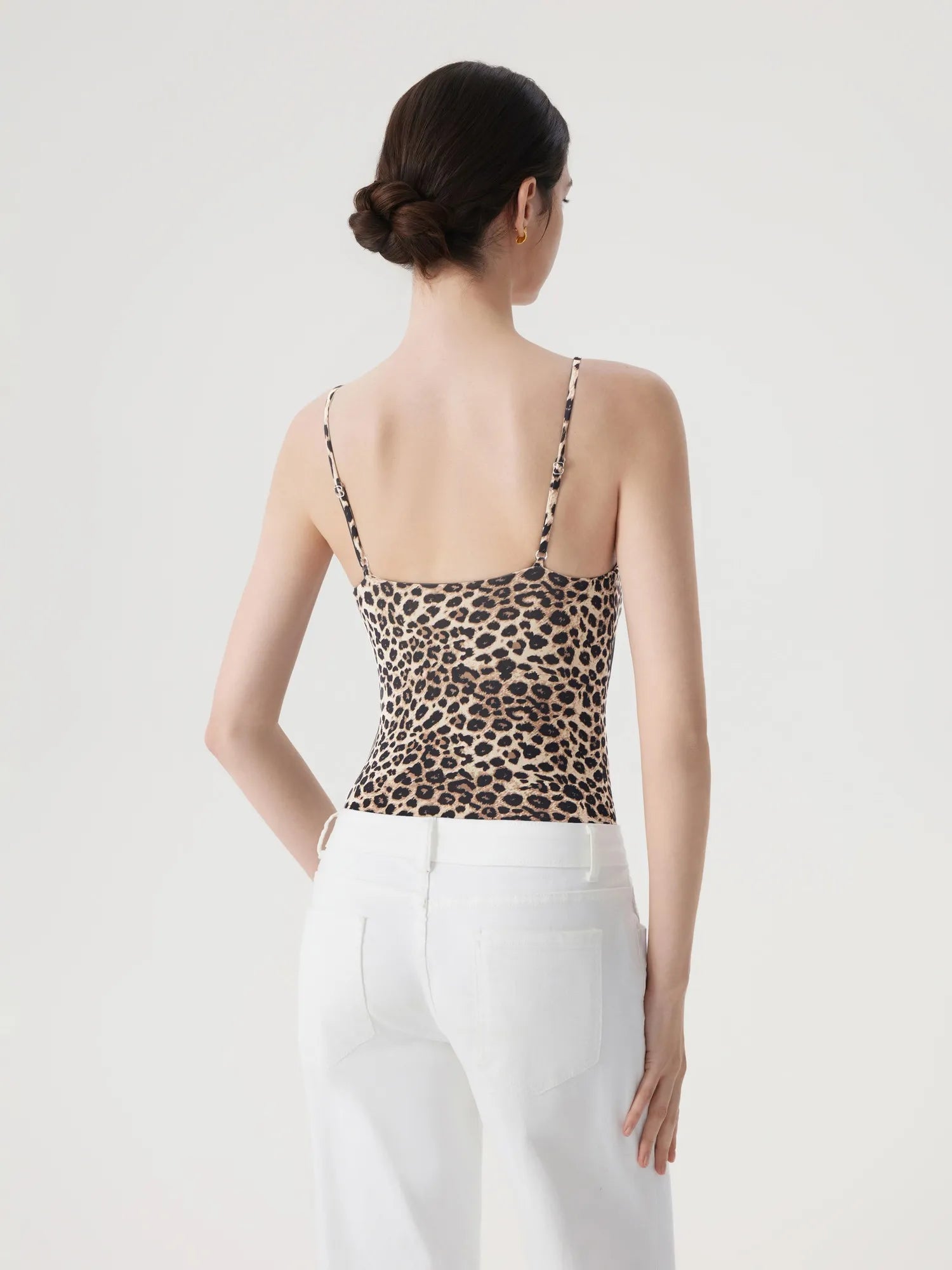 Padded V Neck Thong Bodysuit-SUUKSESS-SUUKSESS