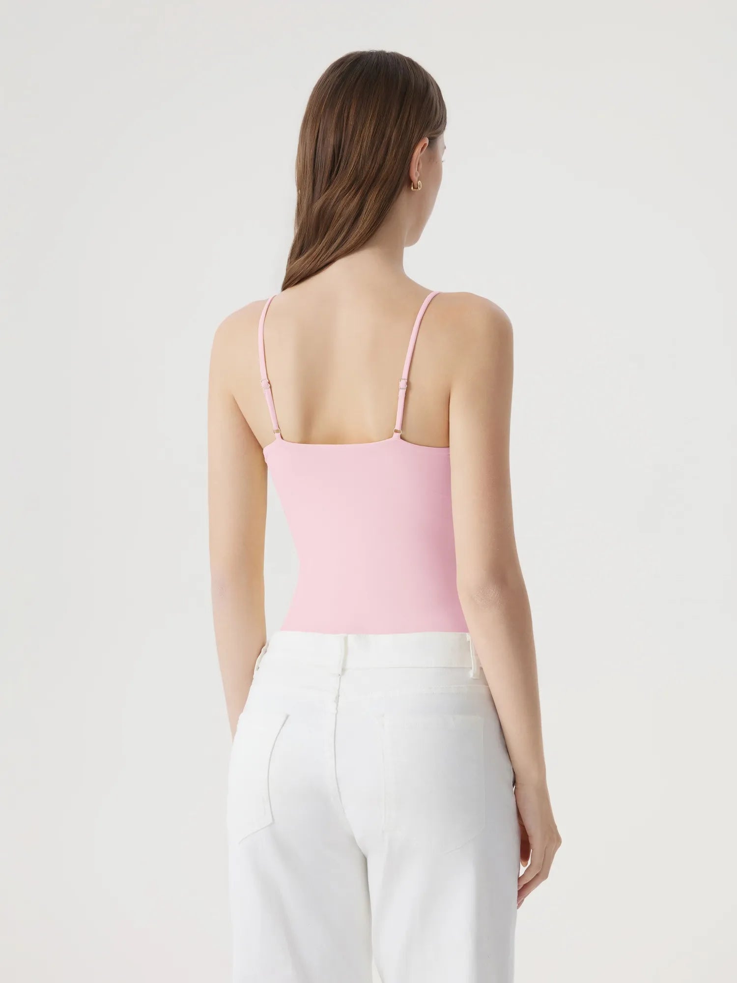 Padded V Neck Thong Bodysuit-SUUKSESS-SUUKSESS