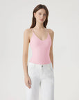 Padded V Neck Thong Bodysuit-SUUKSESS-SUUKSESS