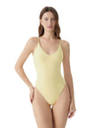 Padded V Neck Thong Bodysuit-SUUKSESS-SUUKSESS