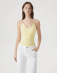 Padded V Neck Thong Bodysuit-SUUKSESS-SUUKSESS