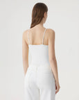 Padded V Neck Thong Bodysuit-SUUKSESS-SUUKSESS