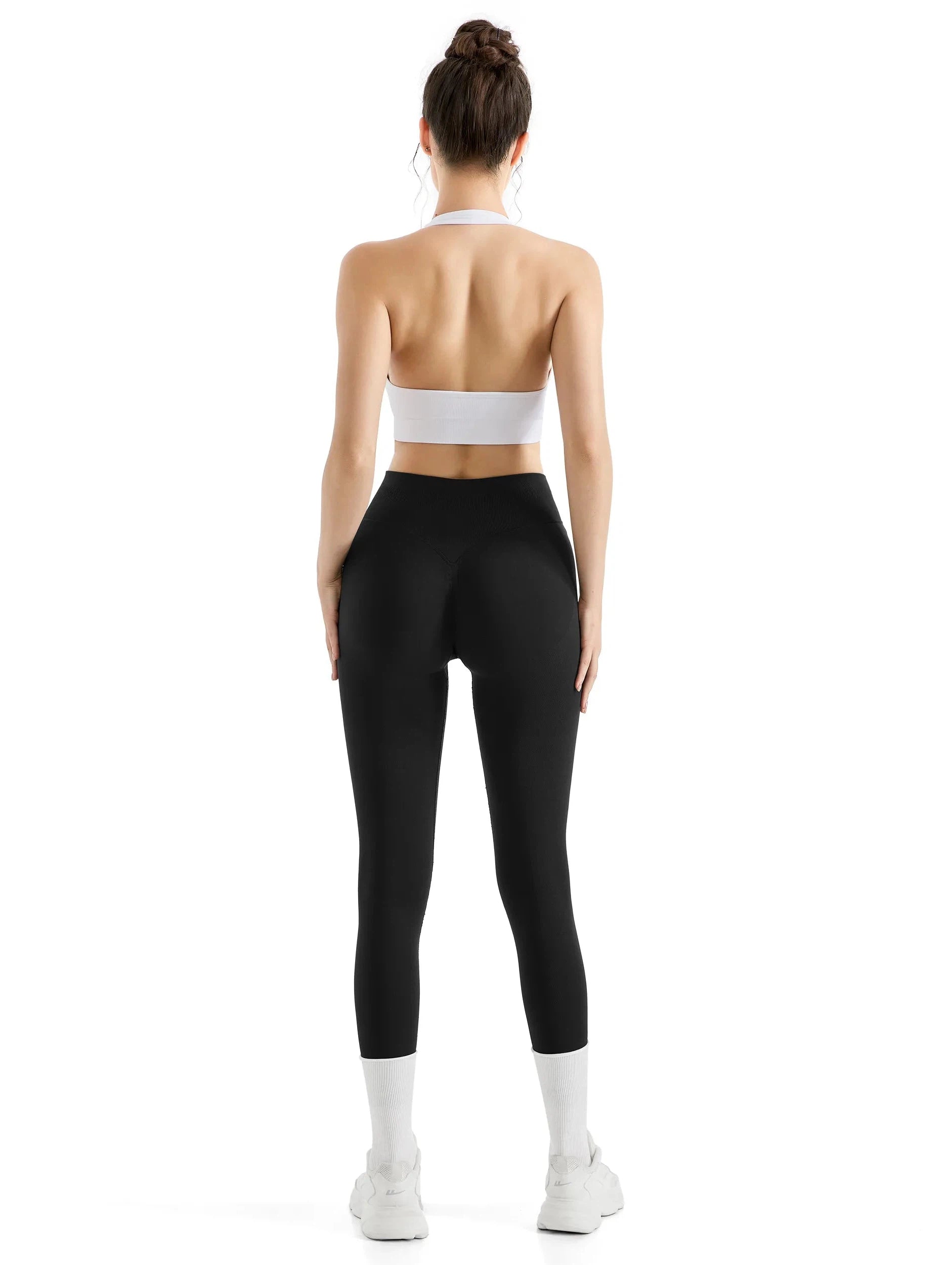 Seamless Hidden Scrunch Leggings-Leggings-SUUKSESS-SUUKSESS