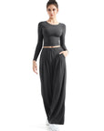 Flowy Palazzo Wide Leg Pants-Clothing-SUUKSESS-SUUKSESS