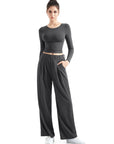 Flowy Palazzo Wide Leg Pants-Clothing-SUUKSESS-SUUKSESS