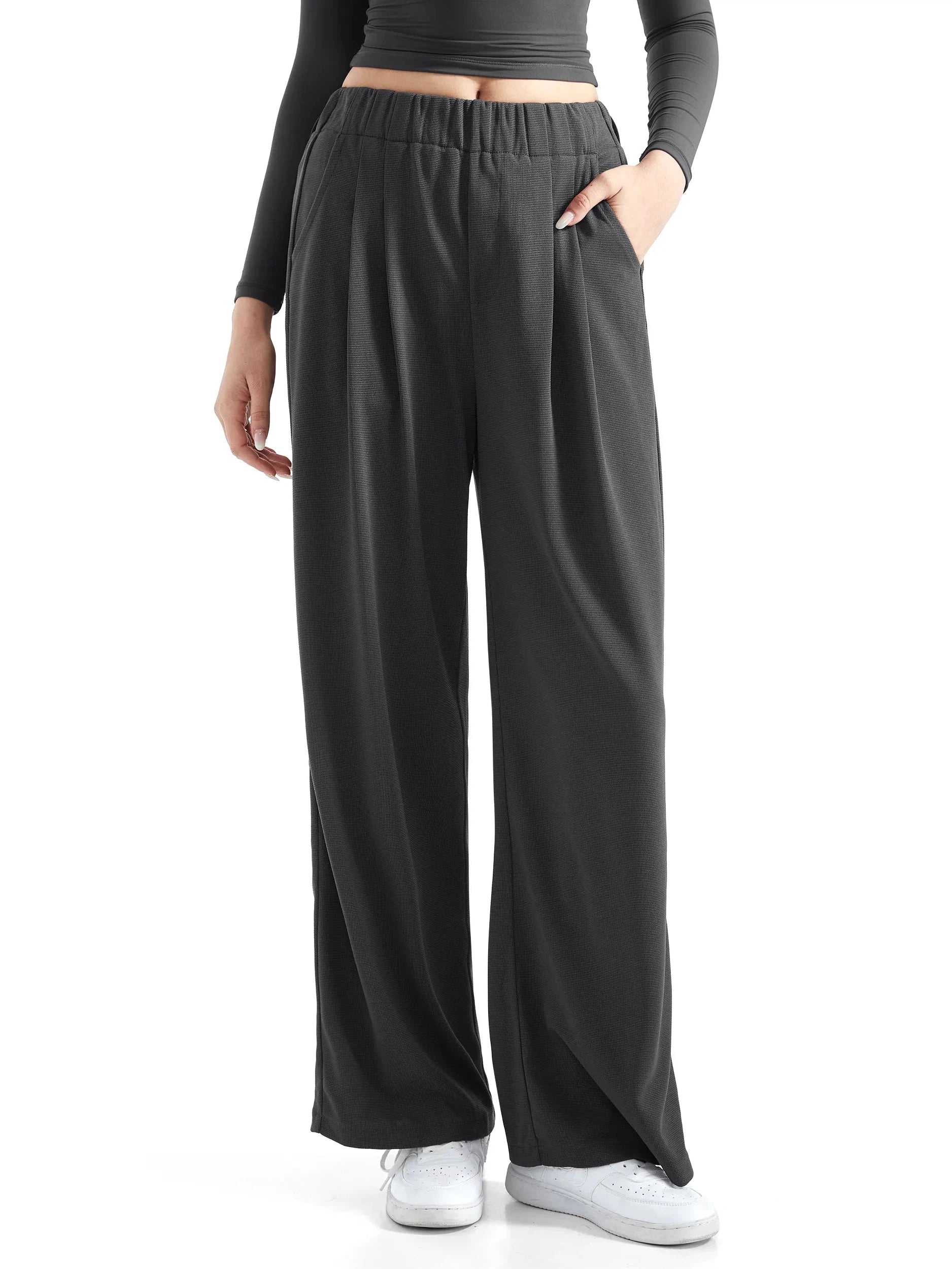 Flowy Palazzo Wide Leg Pants-Clothing-SUUKSESS-SUUKSESS