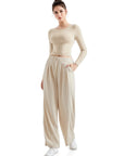 Flowy Palazzo Wide Leg Pants-Clothing-SUUKSESS-SUUKSESS