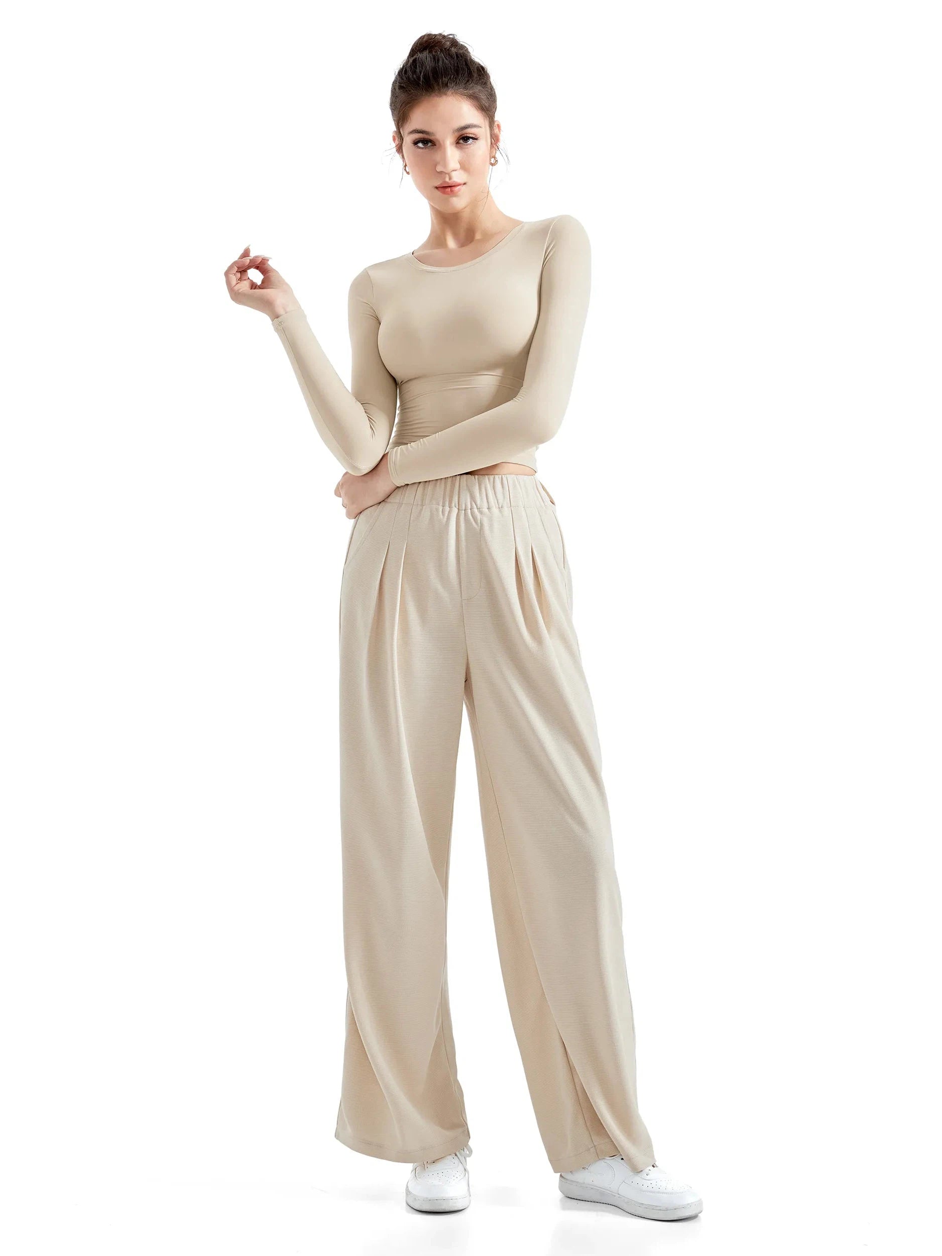 Flowy Palazzo Wide Leg Pants-Clothing-SUUKSESS-SUUKSESS