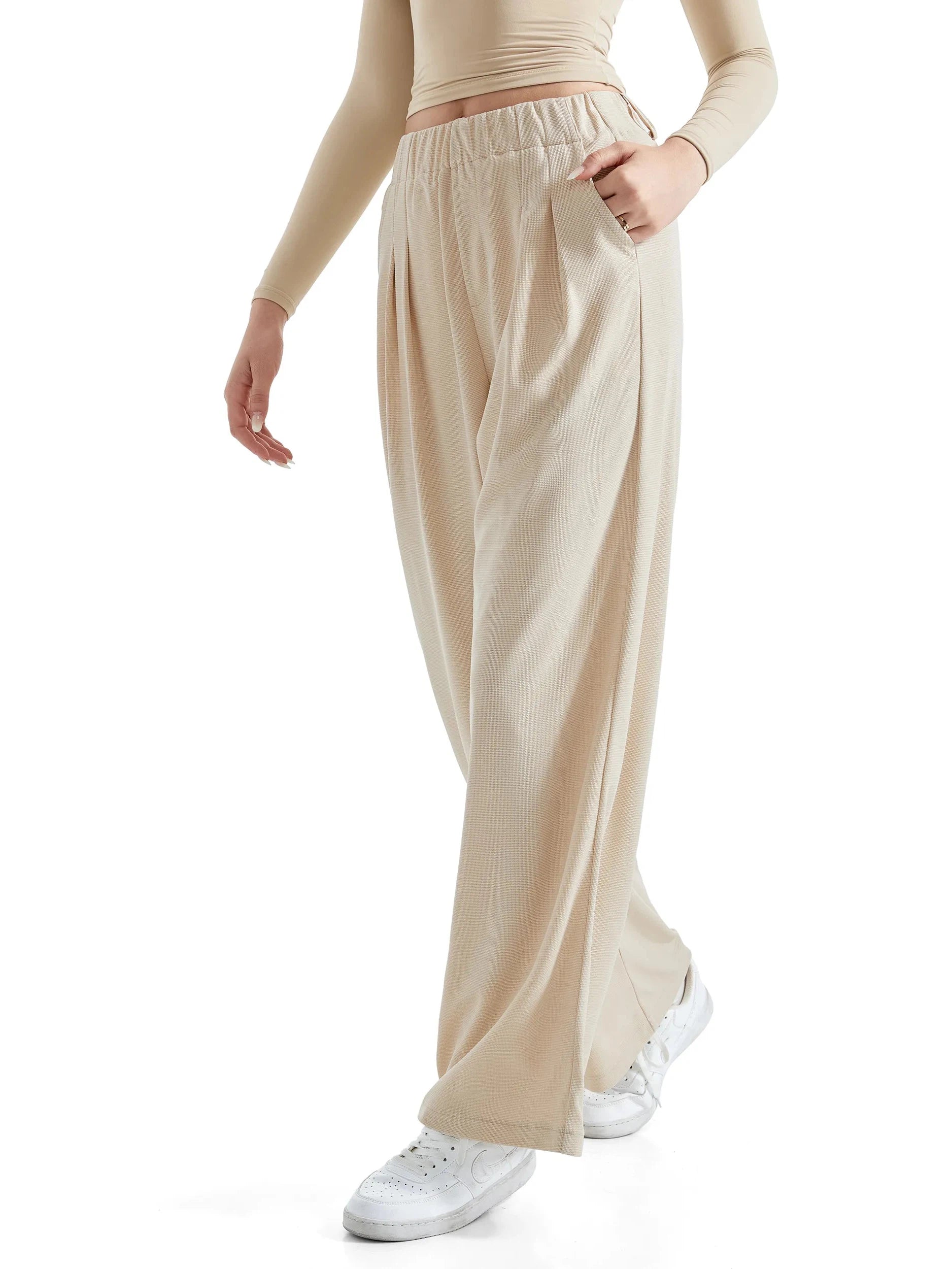 Flowy Palazzo Wide Leg Pants-Clothing-SUUKSESS-SUUKSESS