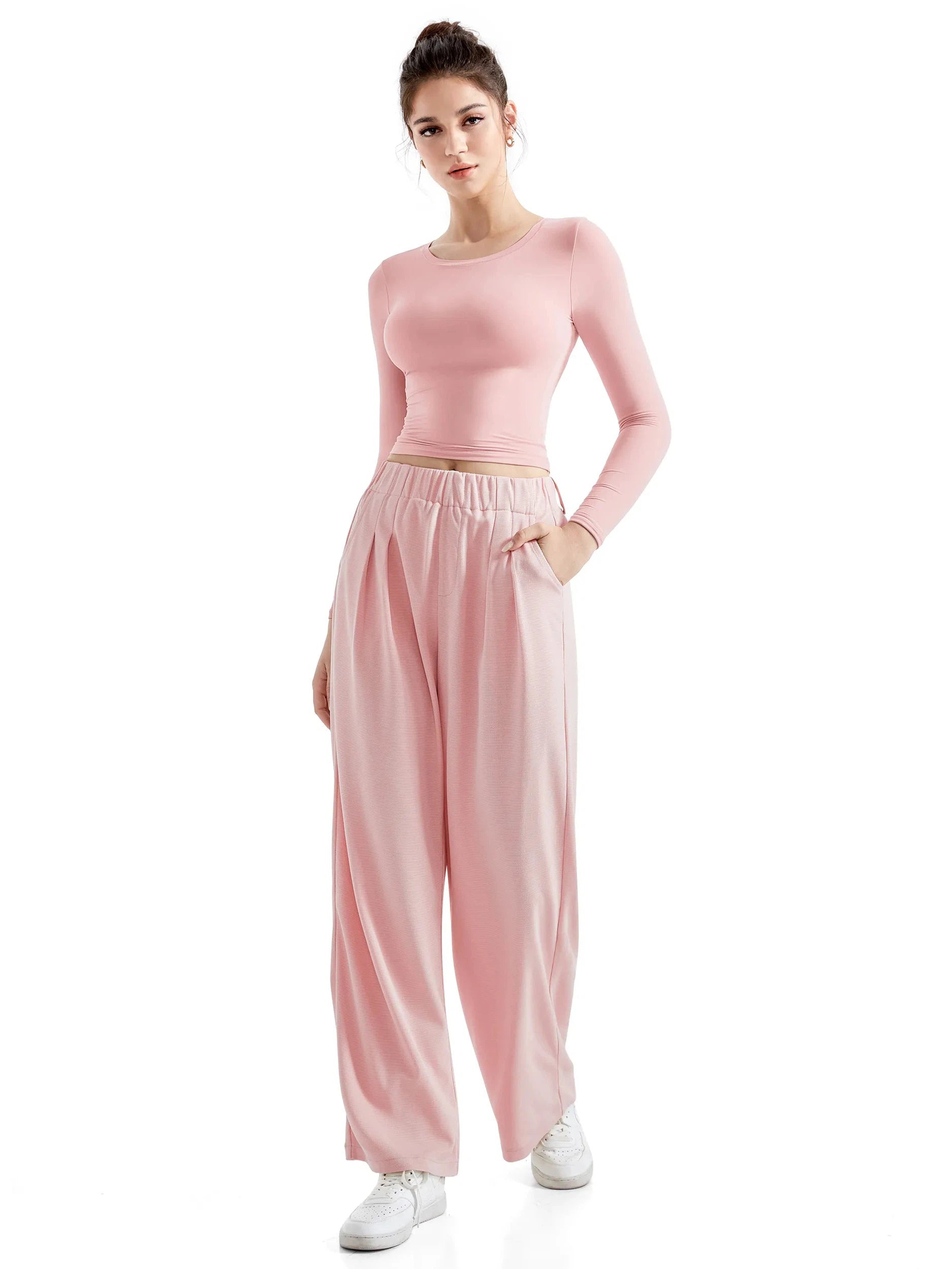 Flowy Palazzo Wide Leg Pants-Clothing-SUUKSESS-SUUKSESS