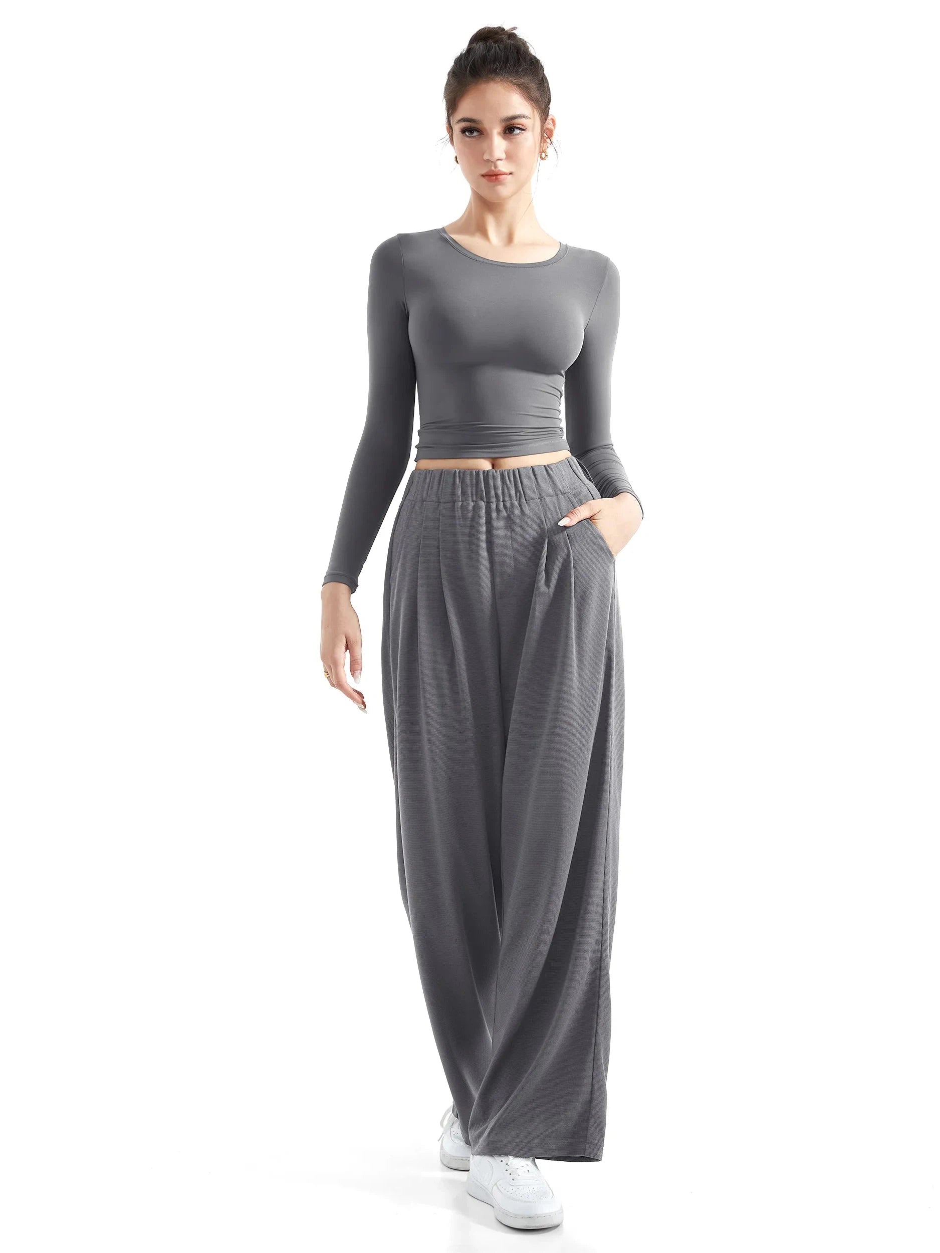 Flowy Palazzo Wide Leg Pants-Clothing-SUUKSESS-SUUKSESS