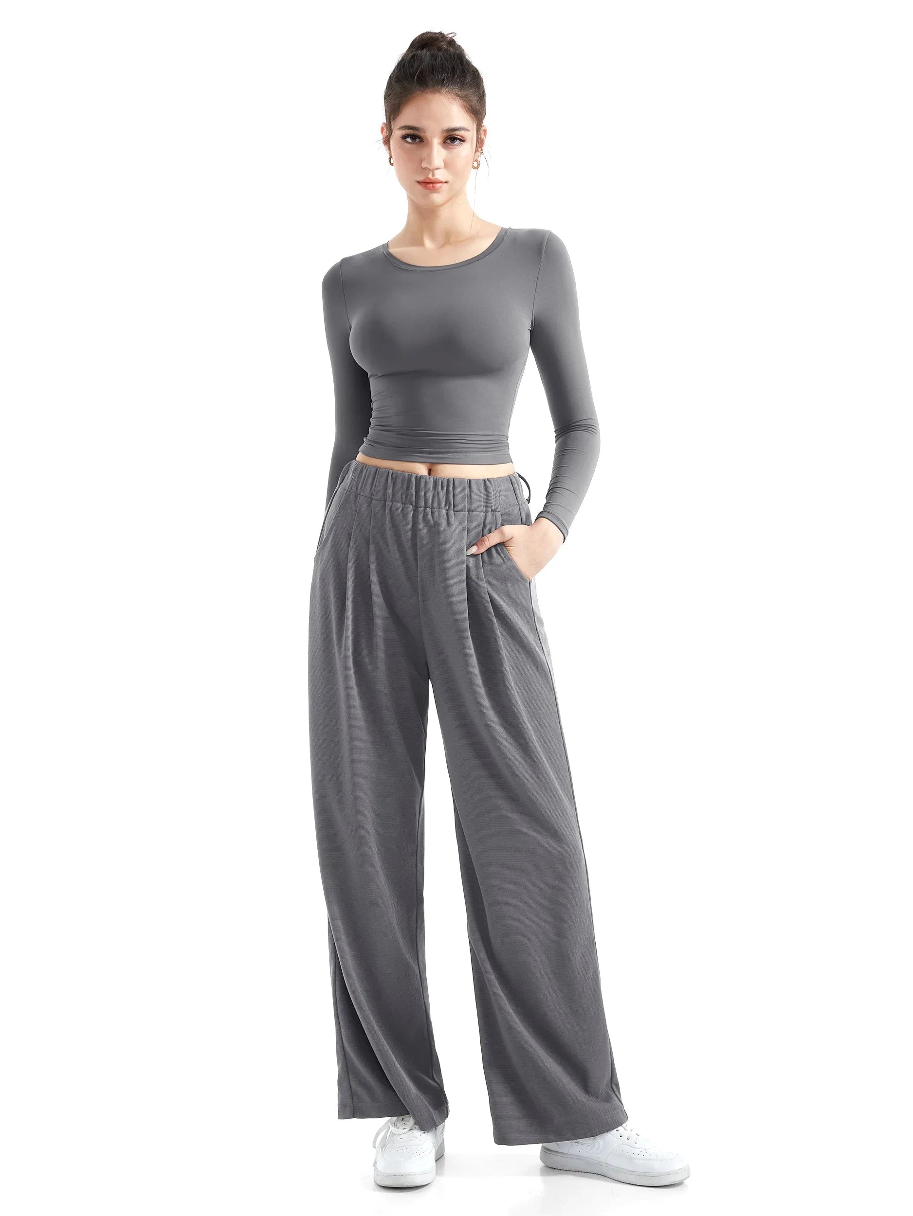 Flowy Palazzo Wide Leg Pants-Clothing-SUUKSESS-SUUKSESS