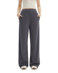 SUUKSESS Women Wide Leg Yoga Pants with Pockets 2025 High Waisted Casual Lounge Work Pant-SUUKSESS-SUUKSESS
