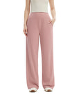 SUUKSESS Women Wide Leg Yoga Pants with Pockets 2025 High Waisted Casual Lounge Work Pant-SUUKSESS-SUUKSESS