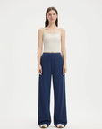 SUUKSESS Women Wide Leg Yoga Pants with Pockets 2025 High Waisted Casual Lounge Work Pant-SUUKSESS-Navy-XS-SUUKSESS