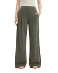 SUUKSESS Women Wide Leg Yoga Pants with Pockets 2025 High Waisted Casual Lounge Palazzo Pant-SUUKSESS-SUUKSESS