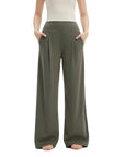 SUUKSESS Women Wide Leg Yoga Pants with Pockets 2025 High Waisted Casual Lounge Palazzo Pant-SUUKSESS-SUUKSESS