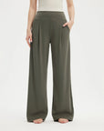SUUKSESS Women Wide Leg Yoga Pants with Pockets 2025 High Waisted Casual Lounge Palazzo Pant-SUUKSESS-SUUKSESS