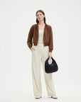 SUUKSESS Women Wide Leg Yoga Pants with Pockets 2025 High Waisted Casual Lounge Palazzo Pant-SUUKSESS-SUUKSESS
