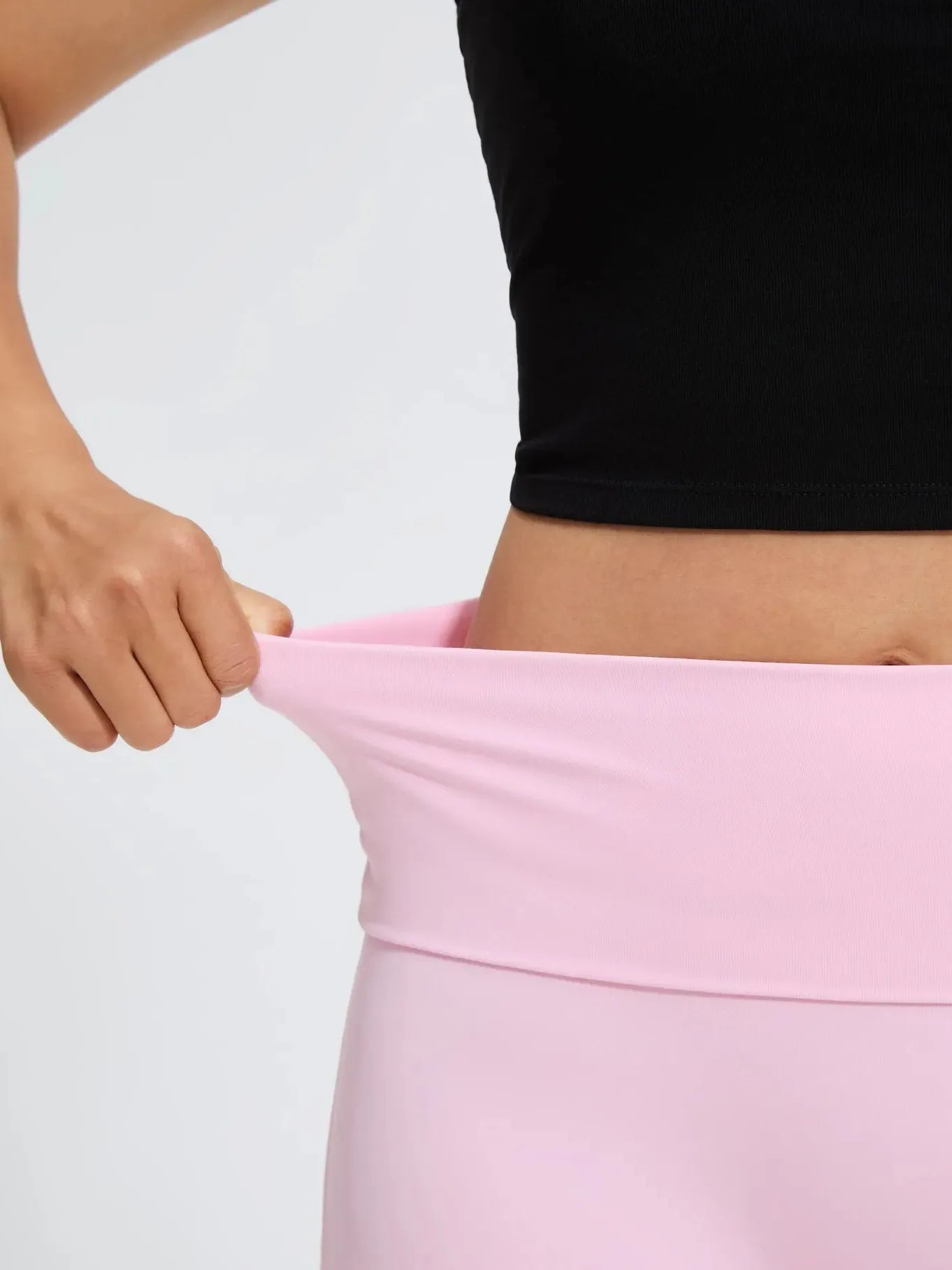 SUUKSESS Women Wide Leg Yoga Pants High Waisted Tummy Control Workout Leggings-SUUKSESS-SUUKSESS