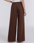 Wrinkle Free Wide Leg Pants