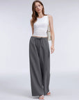Wrinkle Free Wide Leg Pants