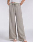 Wrinkle Free Wide Leg Pants