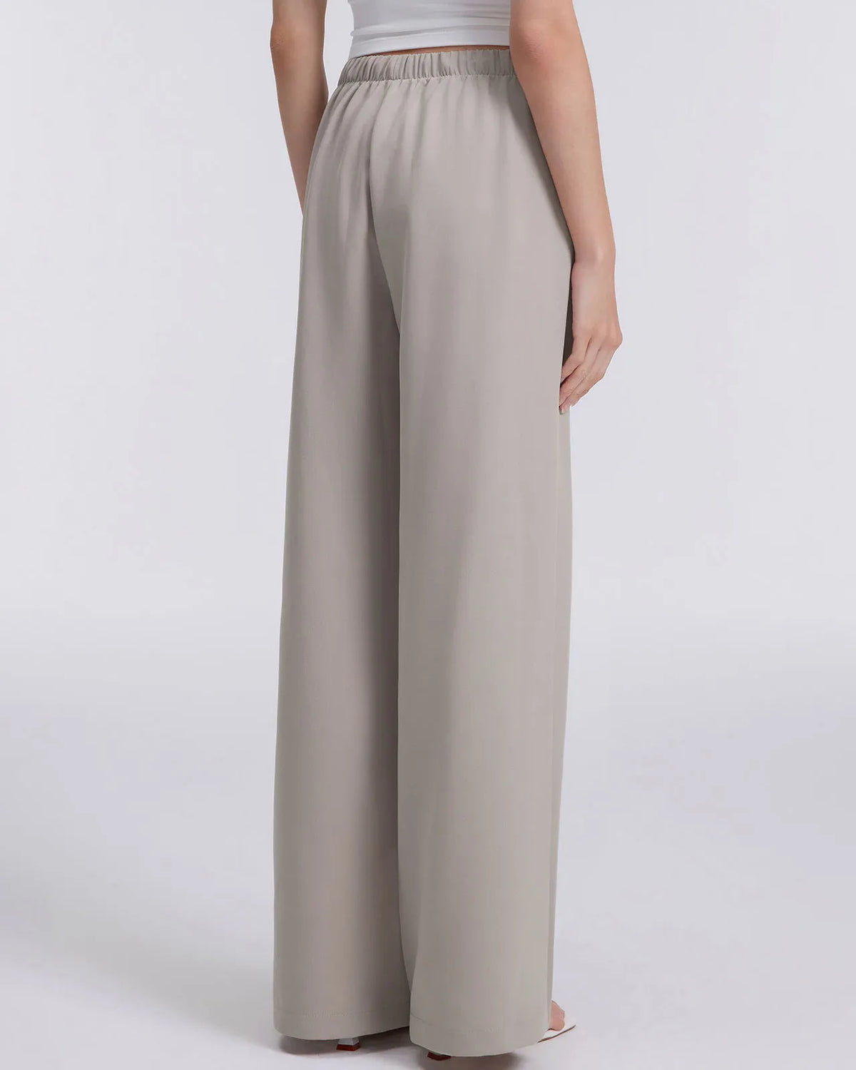 Wrinkle Free Wide Leg Pants