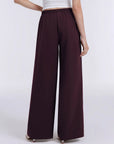 Wrinkle Free Wide Leg Pants